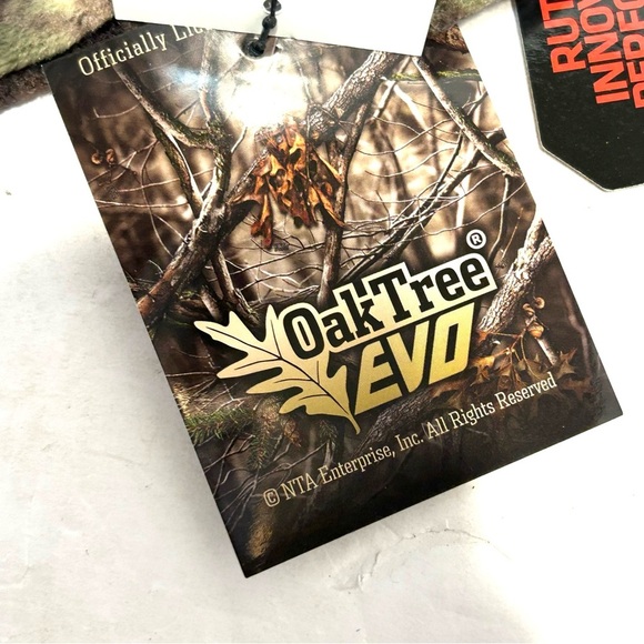 NEW Huntworth Mens M-L Hunter Fleece Gloves in Oak Tree EVO Camouflage - Picture 6 of 9